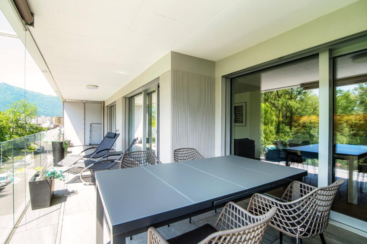 Linda Terrace By Quokka 360 - Modern One-Bedroom Flat With Sun Terrace Locarno Dış mekan fotoğraf